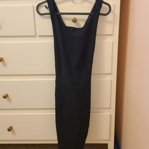 Zara Black Criss-Cross Back Dress